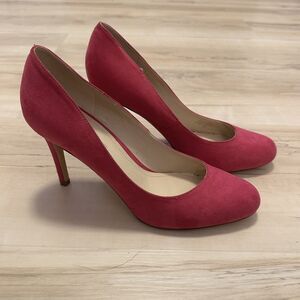 Marc Fisher Women 9M Heels Lessa Round Toe‎ Pink